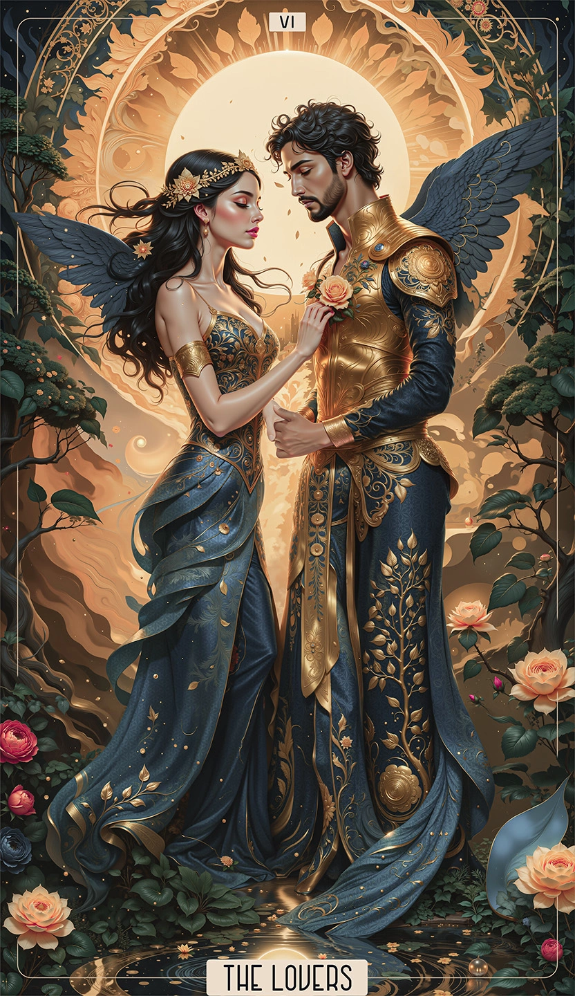 VI - THE LOVERS | Major Arcana Tarot Card Meaning